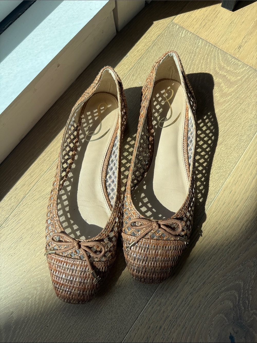 Sam Edelman Woven Ballet Flats